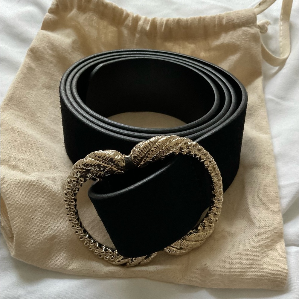 Sézane Artemis Belt with Gold Buckle